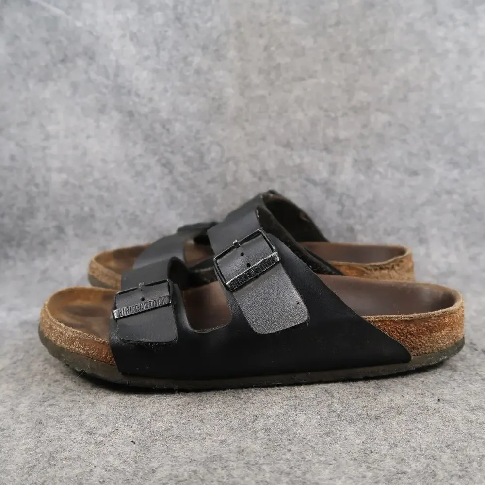 Birkenstock Shoes Womens 40 Sandals Slide Slip On Arizona Birko Flor Cork Casual - Picture 4 of 12